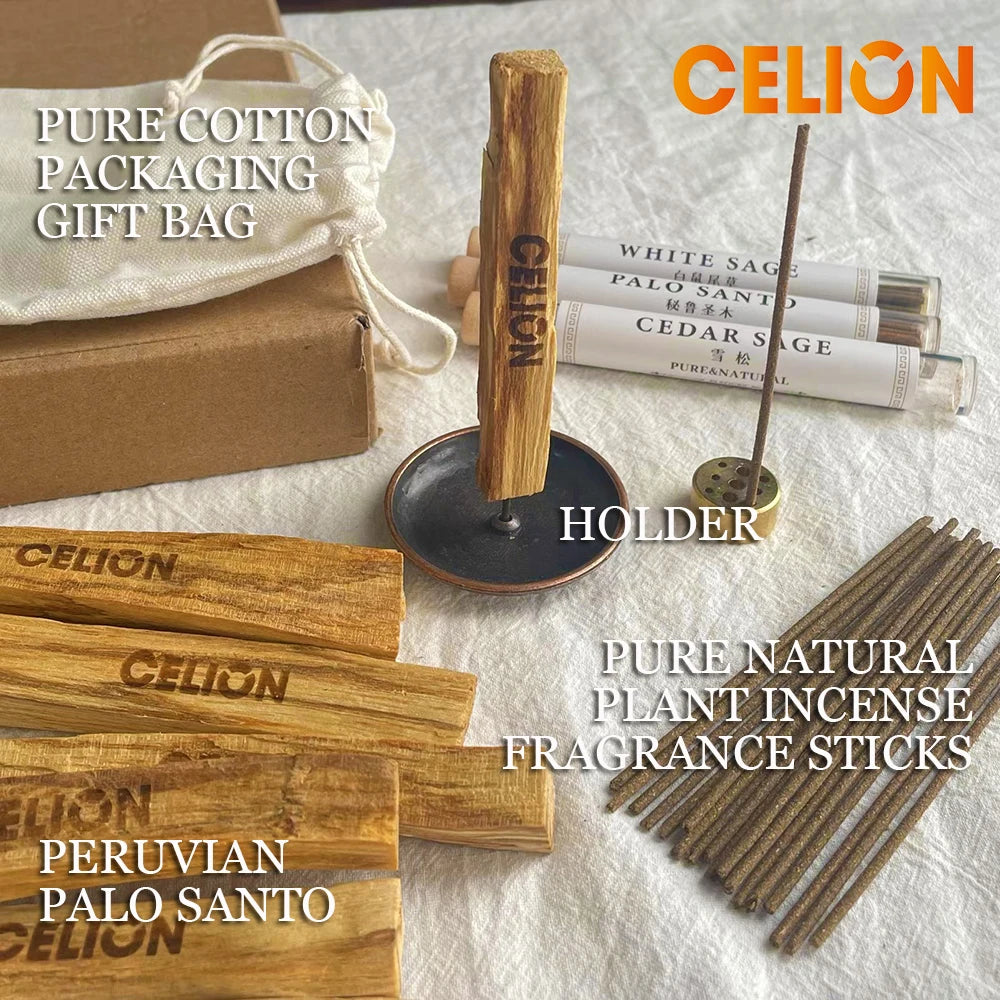 🔥Palo Santo Ritual Kit – Sacred Wood for Cleansing, Meditation & Energy Reset