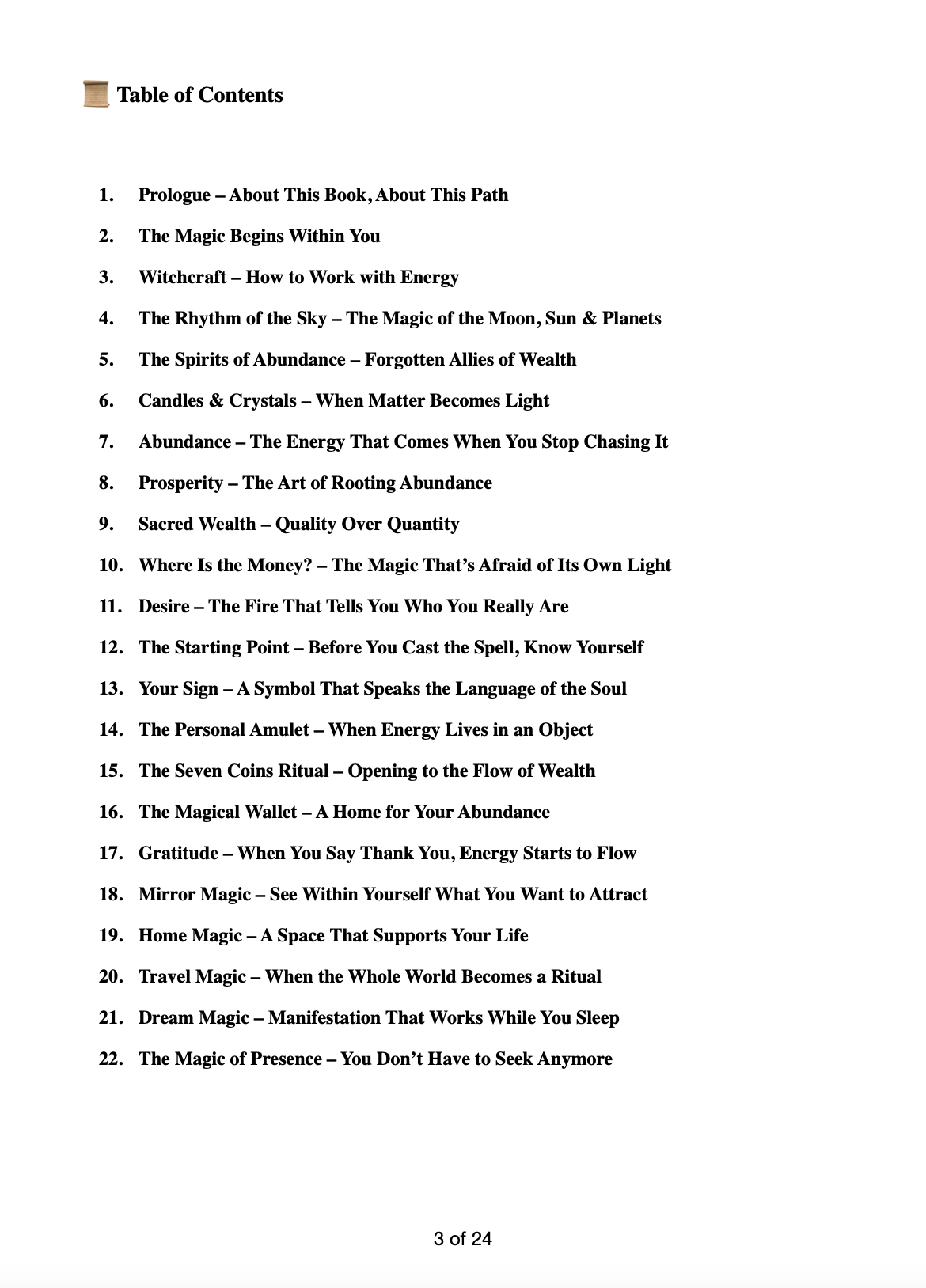 The Magic Within 21 Steps to Sacred Manifestation A Practical Guide with 9 Powerful Rituals to Awaken Your Inner Temple