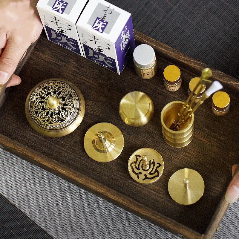 🛠️Incense Crafting Kit  – Brass Burner & Ritual Tools for DIY Sacred Scents