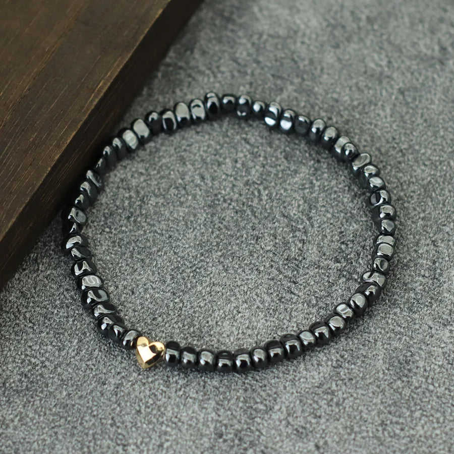 Hematite Grounding Bracelet – Raw Strength & Calm Focus
